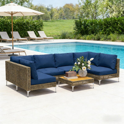 Modular Outdoor Sectional Furniture Set