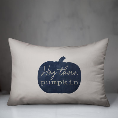 Hey Pumpkin Rectangular Pillow Cover and Insert