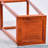 Solid Wood Plant Stand: Square Base, Rounded Edges