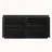 4-Door Sideboard Buffet Cabinet with Built-In Power Outlet and Wavy Vertical Texture-1345770432