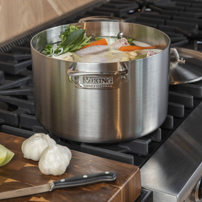 Viking Professional 5-Ply Stainless Steel Stock Pot