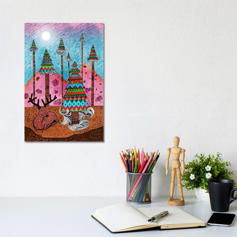 A Christmas Moment by Diego Tirigall - Wrapped Canvas Print, 20.32 cm H x 30.48 cm W