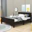 Lit plateforme en bois avec tête de lit-563376596-563376584