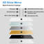 Candiss Bathroom Mirror with Anti-fog Wall Mounted Horizontal / Vertical-544561519
