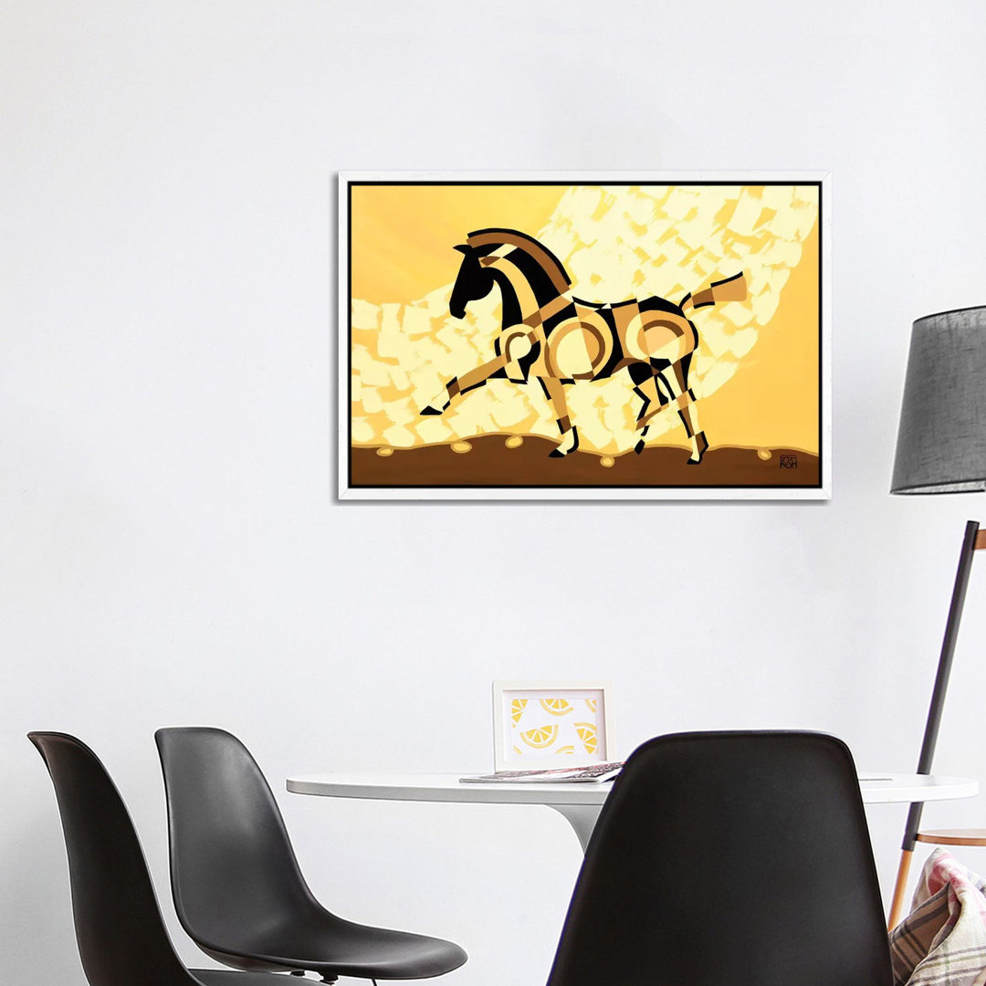 Passage Of Equus von Barbara Rush - Galerie-verpackte Leinwand Giclée auf Leinwand