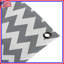 Gray White Chevron Wall Tapestry - Chevron Wall Decor-130426481