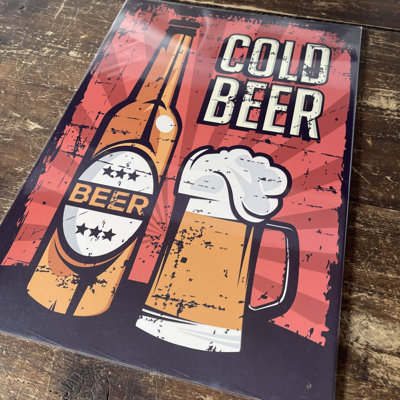 Food & Beverage Wall Decor on Metal