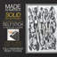 Impression encadrée ovale noire et blanche I-Premium - prête à être accrochée - aucun clou requis - aucun clou requis-108020307-108020309