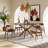 Nestor Rubberwood Round Solid Wood Top with Solid Wood Base Dining Table-1473734916-1469002098