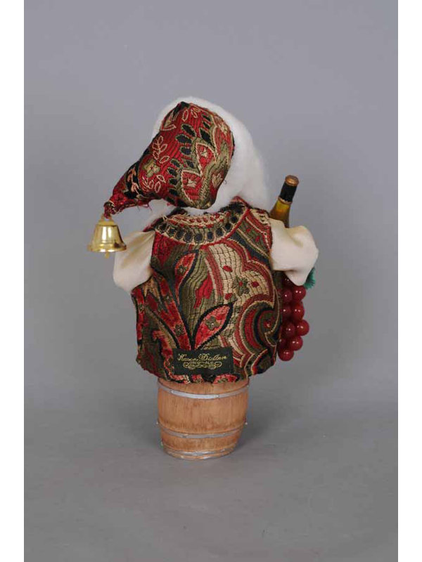 figurine à vin pour père noël Christmas
