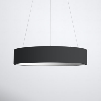 Fynn Single Light Steel Dimmable LED Pendant