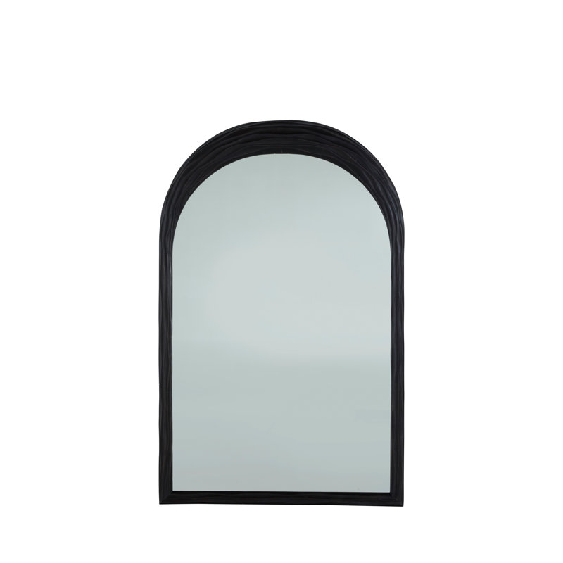Miroir Swell - noir, Noir sésame
