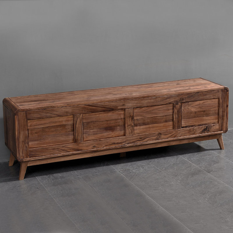 European style solid wood TV stand