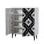 Aleshanee 4 -Door 4 -Shelf