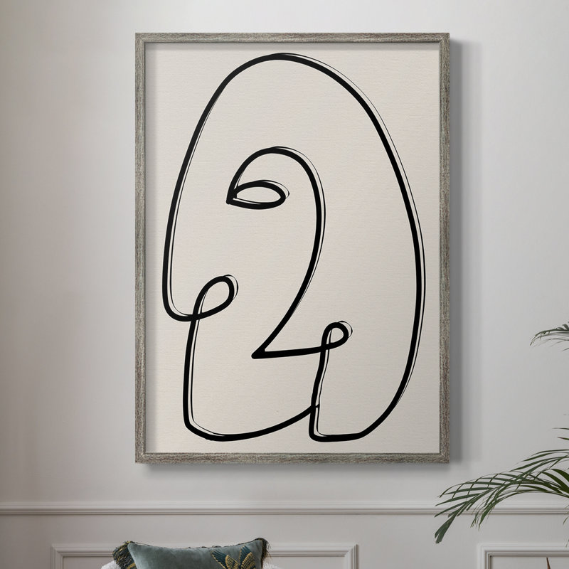 Face It II, reproduction encadrée - bois massif 45804, H 11 po x l 9 po