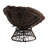 Daysi Upholstered Swivel Papasan Chair-796426948-796426949