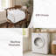 Ensemble de courtepointe respirante 100% lin Clara-1396932778-1396932779