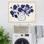 «Modern Blue» par Farida Zaman - Cadre photo unique, impression-559216546-559216479