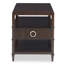 Reeded Solid Wood End Table