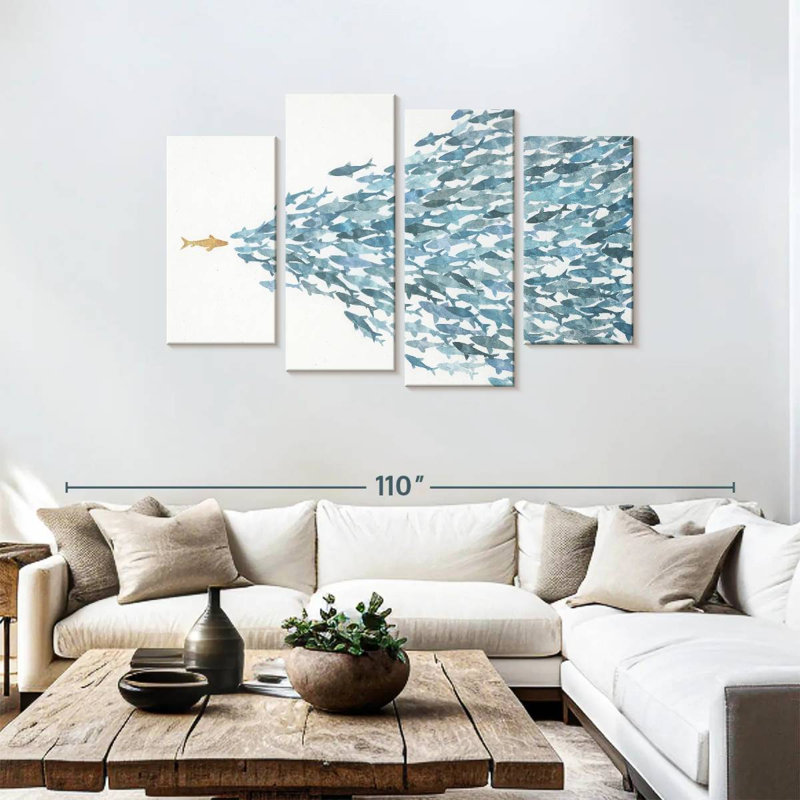 A New Direction, 48" H x 75" W