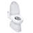 WASHLET 1.28 GPF Elongated Floor Mounted One-Piece Toilet (Seat Included)