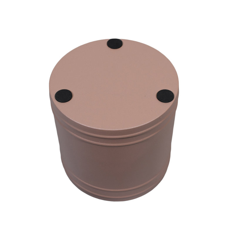 Pot à fleur 100% fer Fiorenzo, Brun clair, H 7,87 po x l 8,07 po x P 8,07 po
