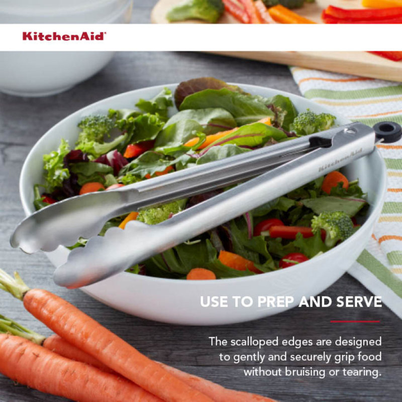 Kitchenaid Stainless Steel Utility Tongs
