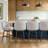 Sadie Solid Wood Upholstered Counter Height Or Bar Height Swivel Barstool With Fabric Seat - Set Of 4-112792384-112792381-112792385