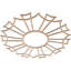 Médaillon de plafond en bois Augustus-63412110-63412096