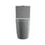 Toilette moderne une pièce à chasse double 1,1 / 1,6 GPF Reno en gris glacier (siège inclus)-94481061
