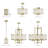 Belisle 4 - Light Gold Unique/Statement Pendant-1385498525