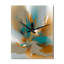 Iowerth - Horloge murale abstraite en marbre surdimensionnée-450780278