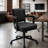 Prohibition Swivel Game Chair-black By RAM Game Room-2013602059