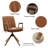 Jadd Swivel Faux Leather Home Office Task Desk Chair-1161211376