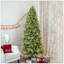 Arbre de Noël avec 756 pointes et 250 lumières à DEL blanc chaud - branches mixtes en PVC + PE, structure à charnières pour une installation facile, support en métal pour un soutien solide, décoration des Fêtes luxueuse-1831034973