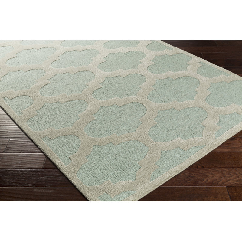 Bethyl Wool Geometric Indoor Rug, Runner 2'3" x 8'