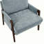 Fauteuil de salle à manger rembourré-149130133