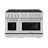 ZLINE 48 in. 6.7 cu. ft. Paramount Gas Range W/ 8 Burner DuoPro Cooktop and Dual Ovens in Satin Stainless Steel