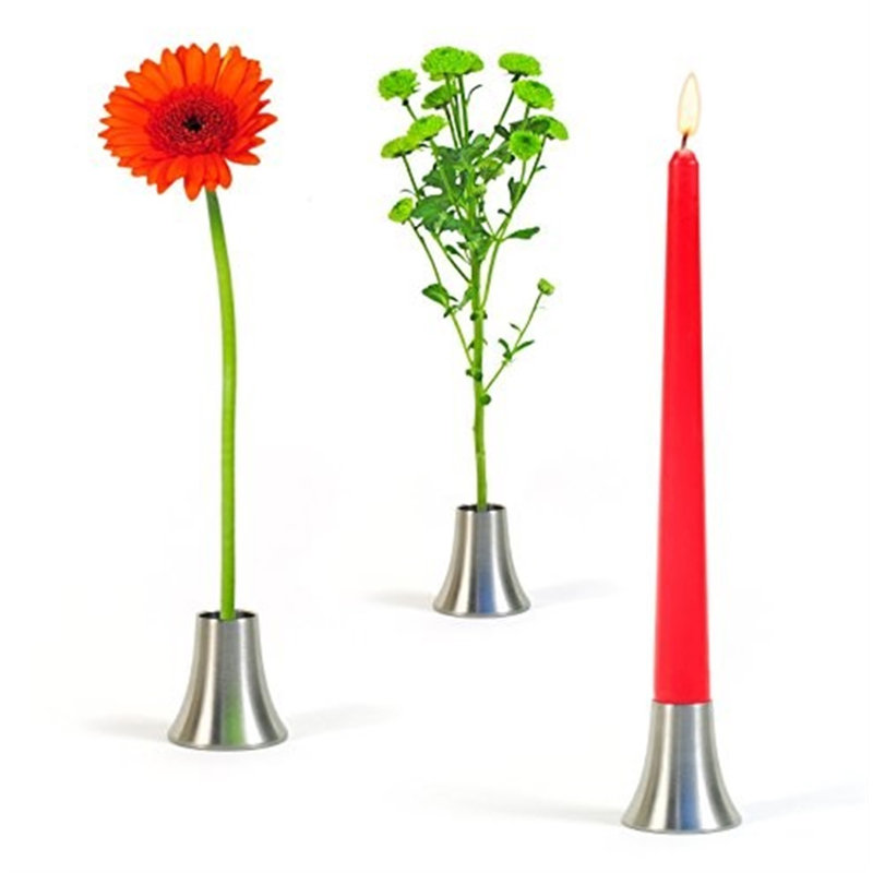 3.54'' H Metal Tabletop Candlestick