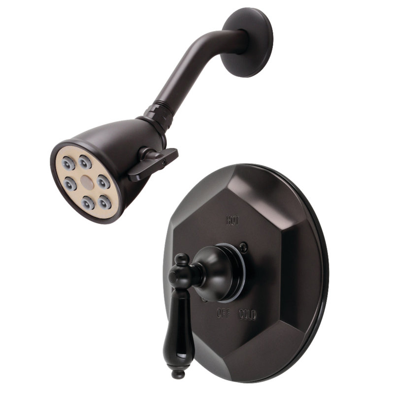 Robinet de douche à pression équilibrée (contrôle de la température seulement) metropolitan onyx Duchess, Bronze huilé