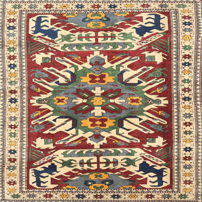 Tapis brun Southwestern
