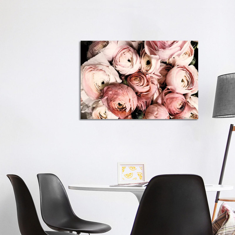 Coral Ranunculus by Susan Ball - Wrapped Canvas Print, 101.6 cm H x 66.04 cm W