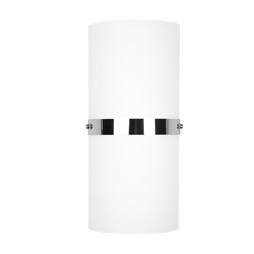 Harrow 1 - Light Flush Mounted Sconce, Chrome