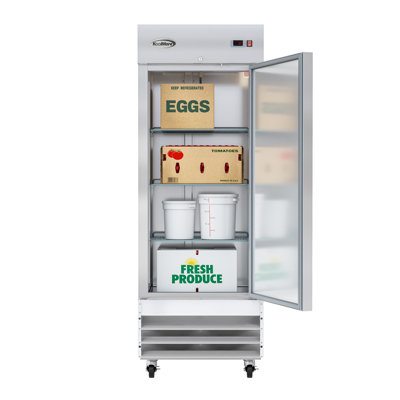 Réfrigérateur à une porte 29 po - 15,5 pieds cubes RIR-1D-SS-19C