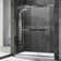 56'' - 60'' W x 76'' H Sliding Frameless Shower Door with Clear Glass