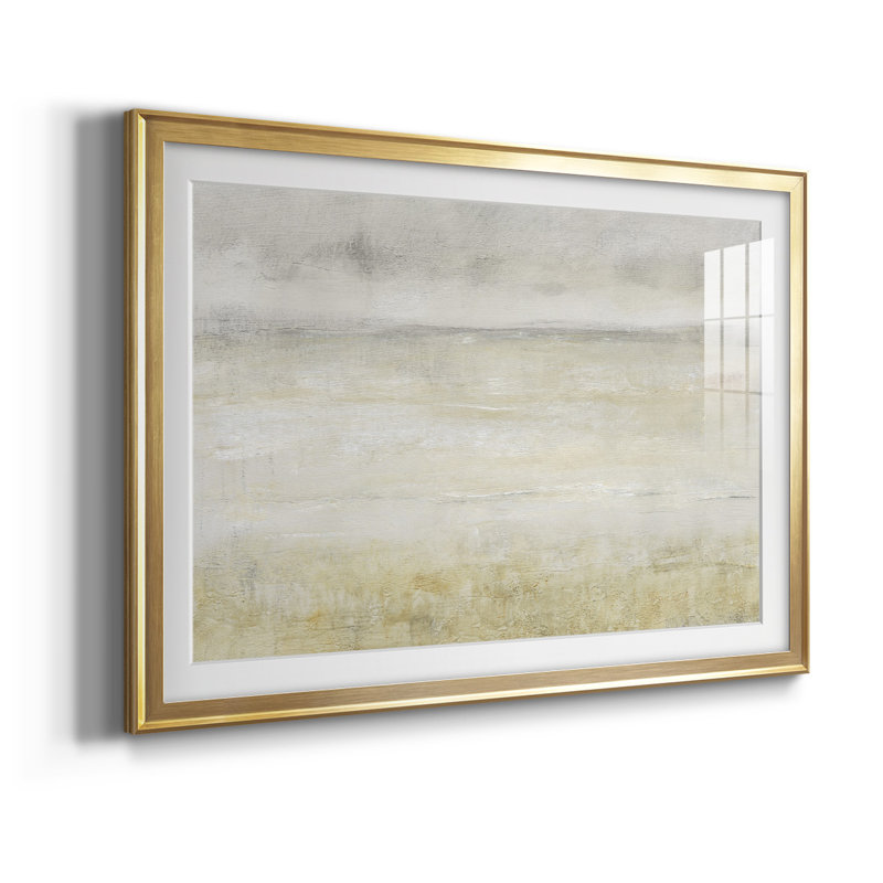 Squall II - Single Picture Frame Print, Gold, 30.5" W x 22.5" H