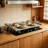 30 x 22" Solid Wood Stove Top Cover with Handles, Kitchen Counter Tray