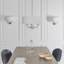 Basilia Steel Armed Sconce