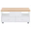 Lift Top Pedestal Coffee Table with Storage-1260159416