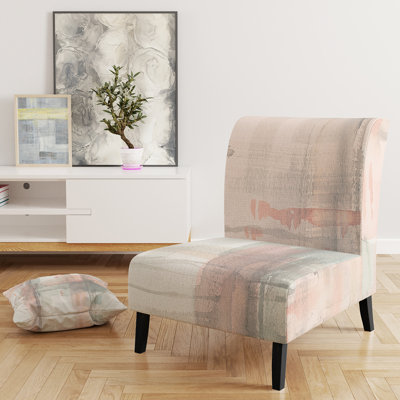 Fauteuil de chambre rembourré en velours moderne gris Intersect II